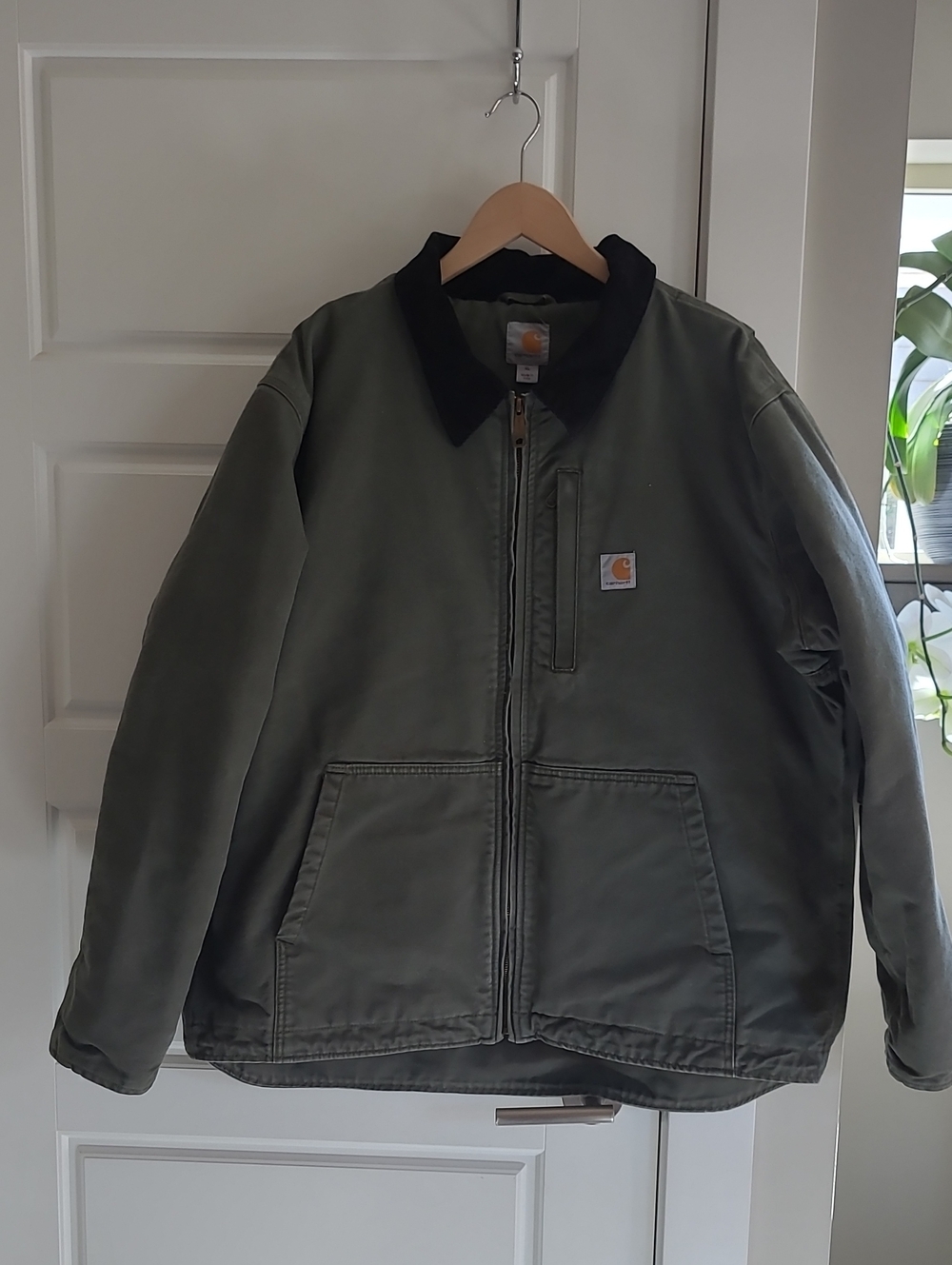Heavy Thick Canvas Cotton XL carhartt Jacket